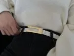 Tasarım Tokalı Ince Kadın Kemeri