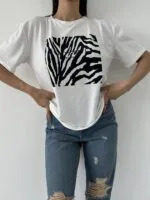 Baskılı Basic T-shirt