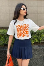 Baskılı Basic T-shirt