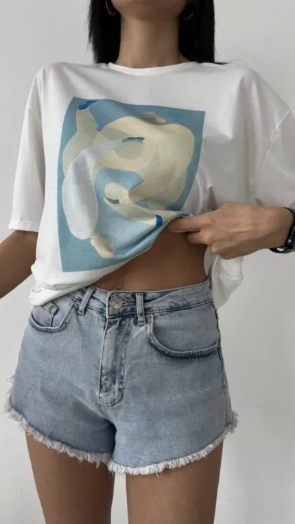 Printed Basic T-Shirt