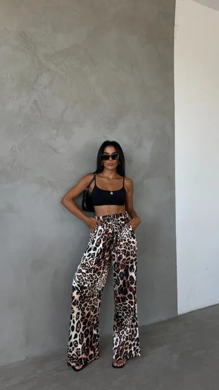 Beli Elastic Satin Trousers