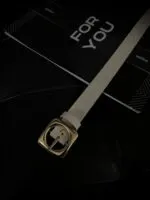Kare Gold Tokalı Kadın Kemeri