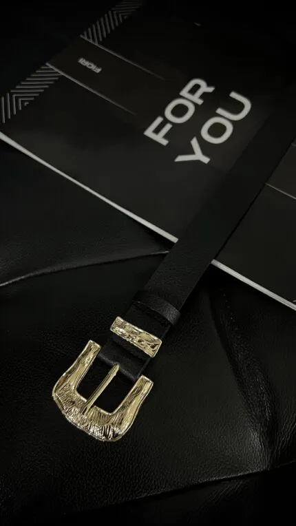 Fiori Gold Tokalı Gold Köprülü Kadın Kemeri