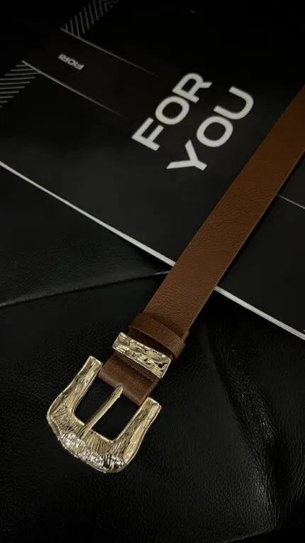 Fiori Gold Tokalı Gold Köprülü Kadın Kemeri