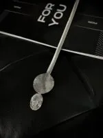 Fiori Yuvarlak Toka Yaylı Kadın Kemeri