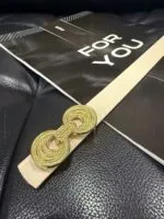 Fiori Çift Tokalı Kadın Kemeri