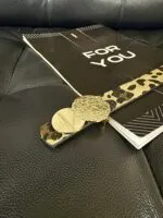 Fiori Yuvarlak Gold Toka Kadın Kemeri