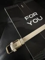 Dikdörtgen Tokalı Kadın Kemeri