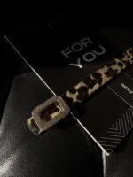 Kare Tokalı Taşlı Kadın Kemeri