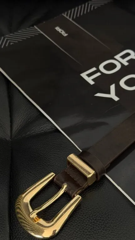Bridge Buckle Tip Set Women's Belt