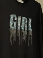 Yazi Baskılı Tshirt