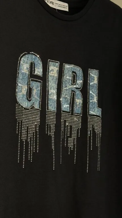 Yazi Baskılı Tshirt