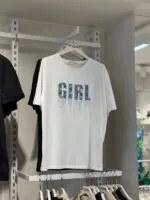 Yazi Baskılı Tshirt
