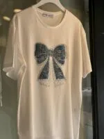 Jean Detayli Kurdela Desen Tshirt