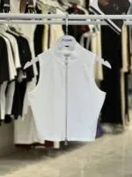 Beyaz Crop Top Zarif Dar Kalıp Balıkçı Yaka