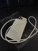 İnicili Telefon Çantası