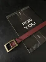 Kare Gold Tokalı Kadın Pantolon Kemeri Ceket Kemeri Elbise Kemeri Gömlek Kemeri