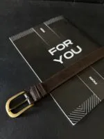 Antik Tokalı Basic Kadın Pantolon Kemeri Ceket Kemeri Elbise Kemeri Gömlek Kemeri