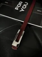 Tasarım Tokalı Ince Kadın Kemeri