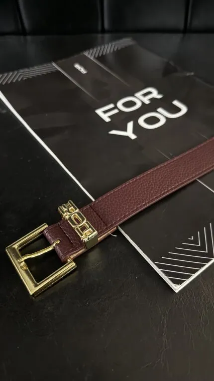 Fiori Patterned Bridged Belt