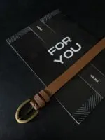 Oval Tokalı Kadın Pantolon Kemeri Ceket Kemeri Gömlek Kemeri Elbise Kemeri