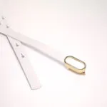 İthal Oval Gold Tokalı İnce Kemer