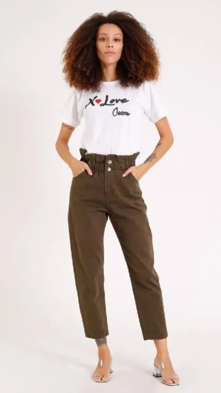 Beli Lastikli Kot Pantolon 759