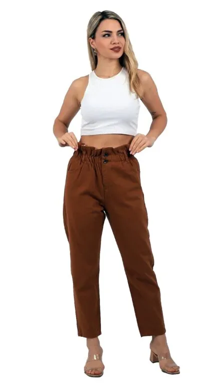 Beli Lastikli Kot Pantolon 759