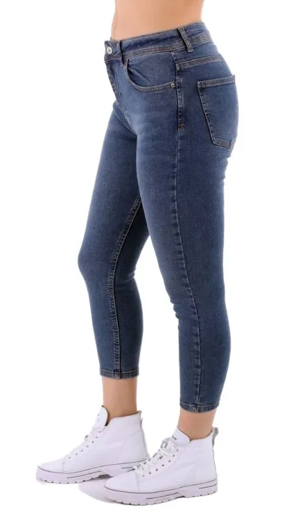 Kısa Boy Skinny Kot Pantolon 810