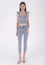Kısa Boy Skinny Kot Pantolon 810
