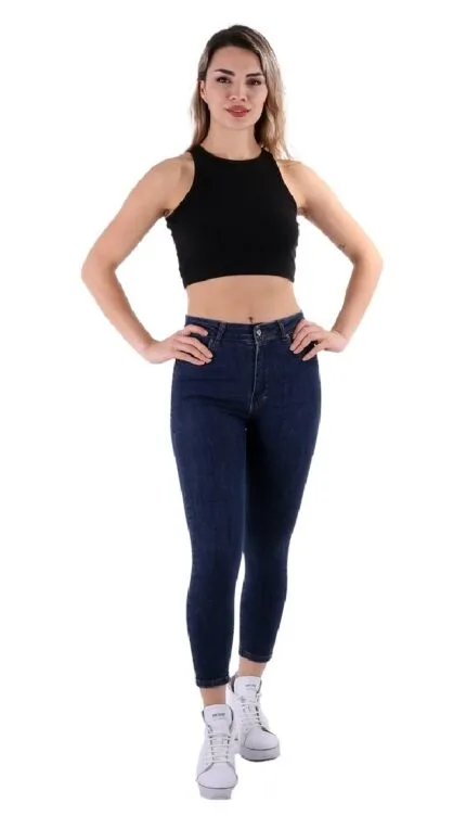 Kısa Boy Skinny Kot Pantolon 810