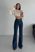 Kısa Boy Skinny Kot Pantolon 810