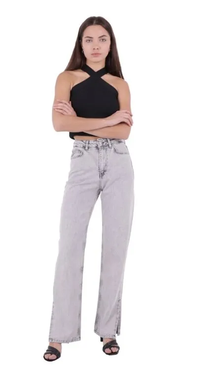 İspanyol Mom Fit Kot Pantolon 1706