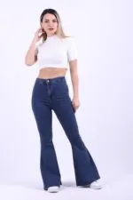 Ekstra İspanyol Cepsiz Pantolon 944