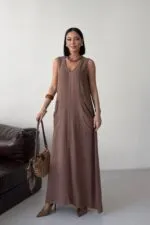 Cepli Oversize Elbise HS3072
