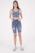 Duble Paça Şort 296