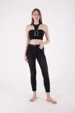 Kısa Boy Skinny Kot Pantolon 811