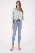 Kısa Boy Skinny Kot Pantolon 811