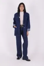 Düğmeli Klasik Blazer Ceket 6066