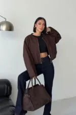 Lastikli Bomber Ceket 6198