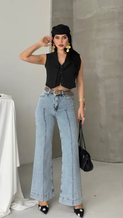Çımalı Kot Pantolon 7163