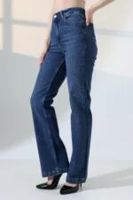 Serpme Taşlı Relax Kot Pantolon 7190