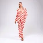AKUSTİK DESENLİ DİJİTAL BASKI CEKET