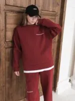 SUPREM GARNİLİ NAKIŞi SWEATSHIRT TAKIM