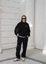 SUPREM GARNİLİ NAKIŞi SWEATSHIRT TAKIM