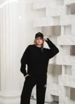 PATCH SWEATSHIRT TRACKSUIT