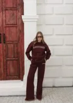 NAKIŞ DETAYLI SWEATSHIRT TRACKSUIT
