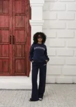 NAKIŞ DETAYLI SWEATSHIRT TRACKSUIT