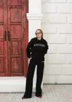 NAKIŞ DETAYLI SWEATSHIRT TRACKSUIT