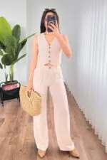 Kırçıllı Desen Taş Toptan Takım